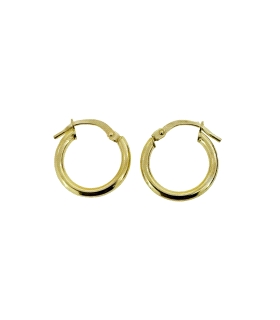 PENDIENTES CRIOLLA PLATA 1ª LEY CHAPADA                                                             