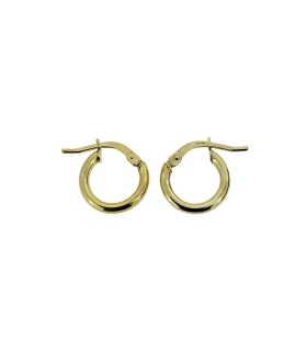 PENDIENTES CRIOLLA PLATA 1ª LEY CHAPADA                                                             