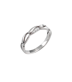 ANILLO ACTUALIDAD PLATA 1ª LEY 3.40 MM.                                                             