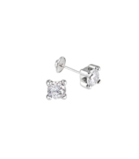 PENDIENTES UNISEX PLATA 1ª LEY 6.50 X 6.                                                            