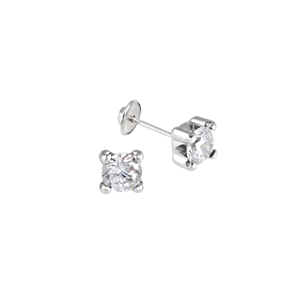 PENDIENTES UNISEX PLATA 1ª LEY 6.50 X 6.                                                            