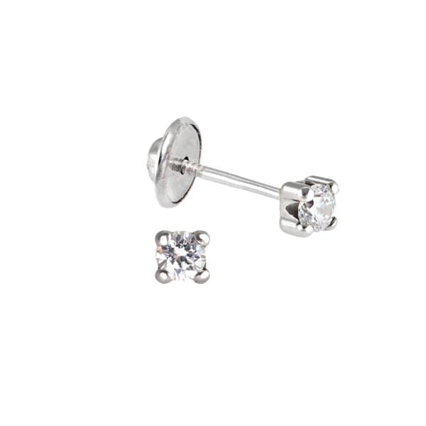 PENDIENTES UNISEX PLATA 1ª LEY 3.20 X 3.                                                            