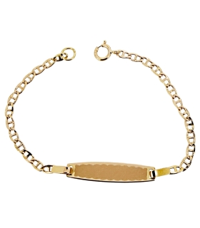 NOMEOLVIDES RECIEN ORO 18 KTES. 11.50 CM.