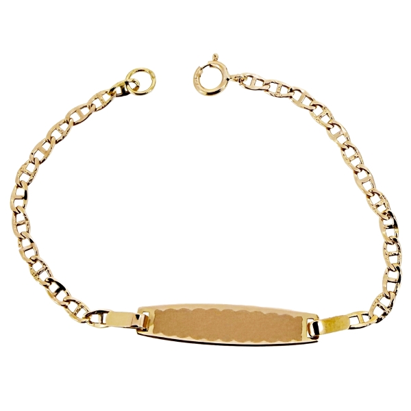 NOMEOLVIDES RECIEN ORO 18 KTES. 11.50 CM.