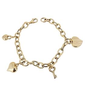 PULSERA CLASICA FETICHES PLATA 1ª LEY 1                                                             