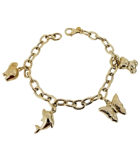 PULSERA CLASICA FETICHES PLATA 1ª LEY 1                                                             