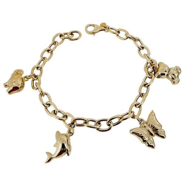 PULSERA CLASICA FETICHES PLATA 1ª LEY 1                                                             