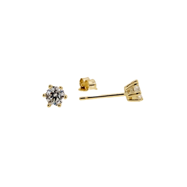 PENDIENTES UNISEX 6 GARRAS PLATA 1ª LEY                                                             