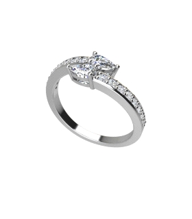 SORTIJA PROMETIDA PLATA 1ª LEY 2.30MM.                                                              