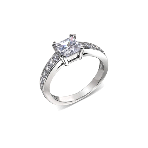 SORTIJA PROMETIDA PLATA 1ª LEY 3 .30 MM                                                             