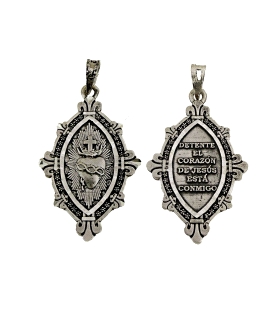 MEDALLA DETENTE UNISEX PLATA 1ª LEY 33X2                                                            