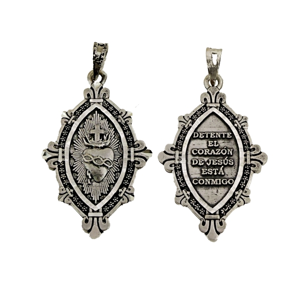 MEDALLA DETENTE UNISEX PLATA 1ª LEY 33X2                                                            