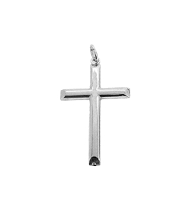 COLGANTE SIN CON CRISTO PLATA 1ª LEY 40                                                             