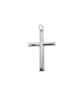 COLGANTE SIN CON CRISTO PLATA 1ª LEY 35                                                             