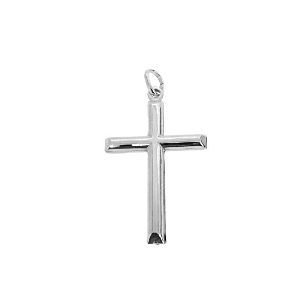 COLGANTE SIN CON CRISTO PLATA 1ª LEY 35                                                             