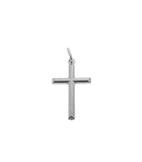 COLGANTE SIN CON CRISTO PLATA 1ª LEY 27                                                             