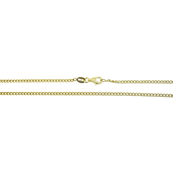 COLLAR CADENA BARBADA  PLATA 1ª LEY CHAP                                                            
