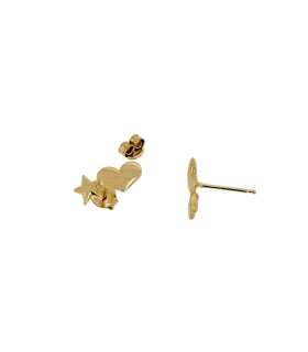 PENDIENTES ESTRELLA / CORAZON PLATA 1ª L                                                            