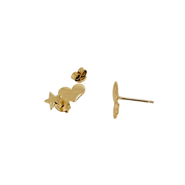 PENDIENTES ESTRELLA / CORAZON PLATA 1ª L                                                            