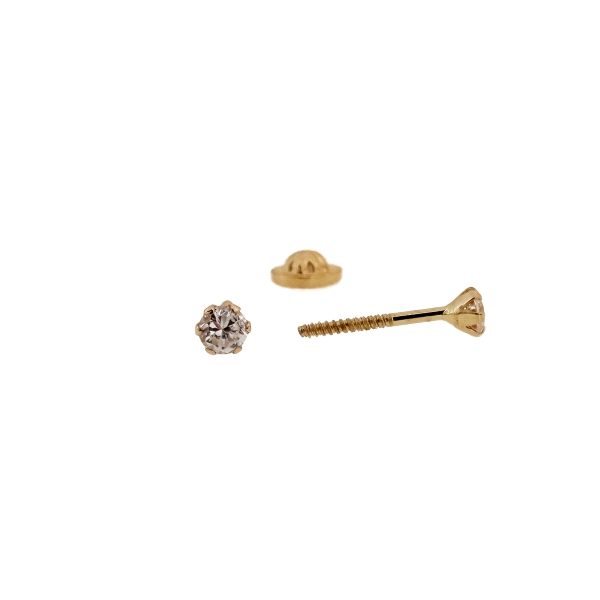 PENDIENTES UNISEX ORO 18 KTES. 3 MM.                                                                