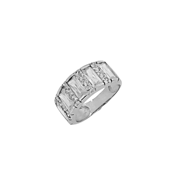 SORTIJA ZIR. 9X21 PLATA 925 MIL.                                                                    