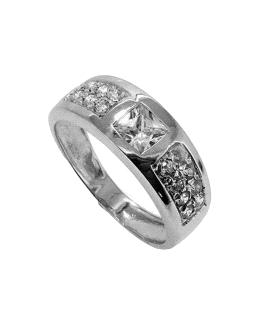SORTIJA ZIR. 7X19 PLATA 925 MIL.                                                                    