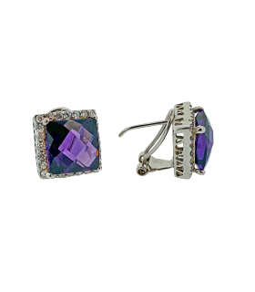 PENDIENTES CLASICOS MUJER PLATA 1º LEY                                                              