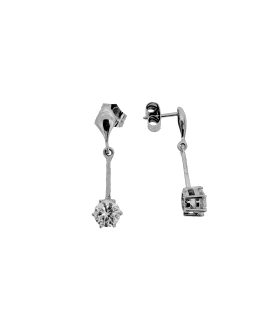 PENDIENTES LARGOS PLATA 1ª LEY                                                                      