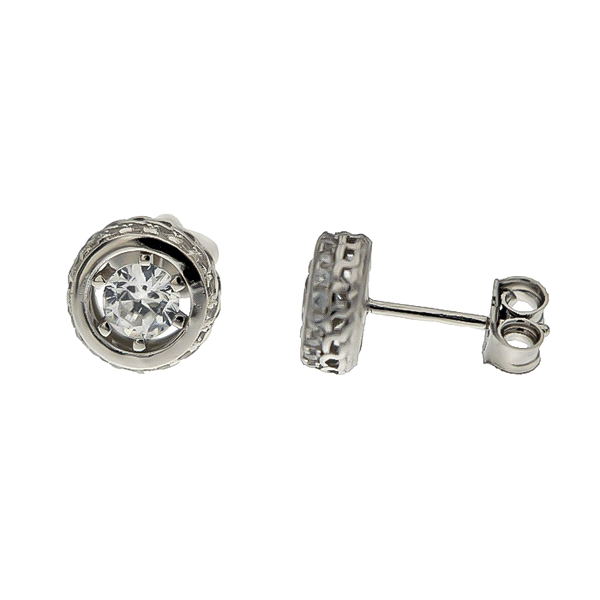 PENDIENTES JUVENILES PLATA 1ª LEY 7 MM.                                                             