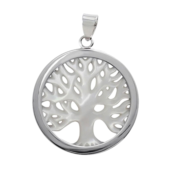 COLGANTE ARBOL VIDA PLATA 1º LEY RODIADA                                                            