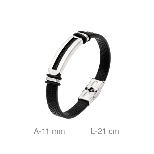 PULSERA ACERO CABALLERO DIA DEL PADRE                                                               