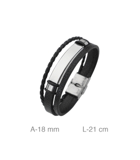 PULSERA ACERO CABALLERO DIA DEL PADRE                                                               