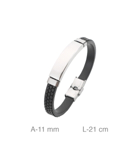 PULSERA ACERO CABALLERO DIA DEL PADRE                                                               