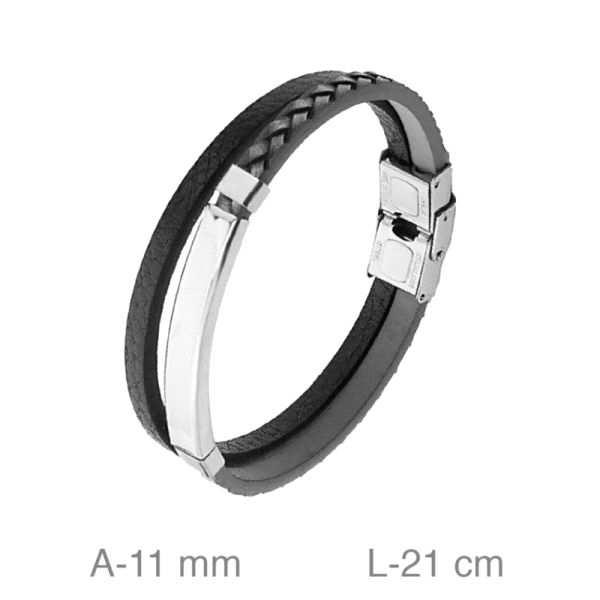 PULSERA ACERO CABALLERO DIA DEL PADRE                                                               