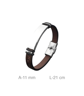 PULSERA ACERO CABALLERO DIA DEL PADRE                                                               