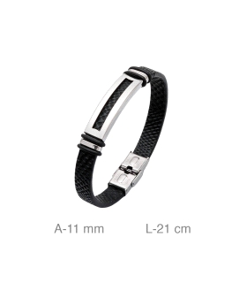 PULSERA ACERO CABALLERO DIA DEL PADRE                                                               