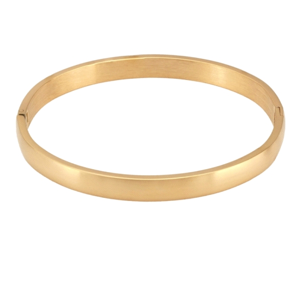 PULSERA ACERO BAÑO ORO MATE 51 X 58 X                                                               