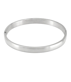 PULSERA ACERO MATE 51 X 58 X 6 MM.                                                                  