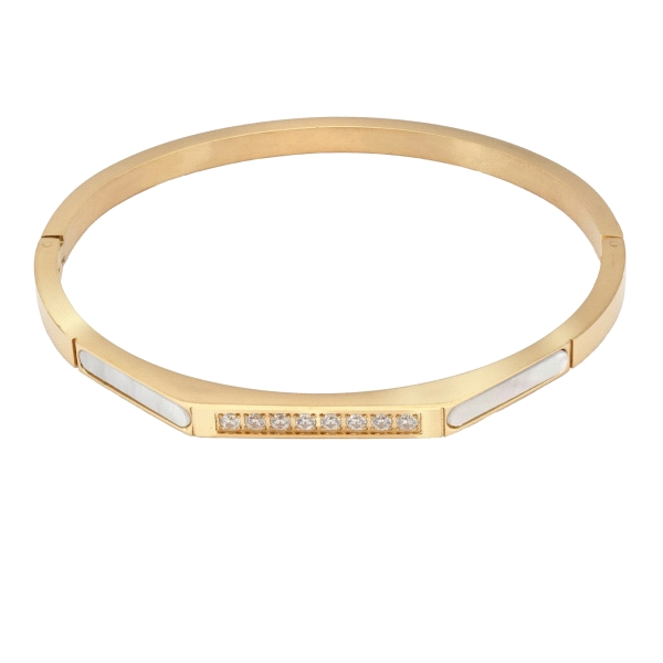 PULSERA ACERO BAÑO ORO BRILLO 50 X 59 X                                                             