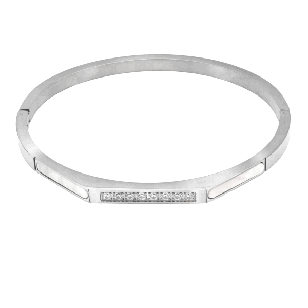 PULSERA ACERO BRILLO 50 X 59 X 4 MM.                                                                