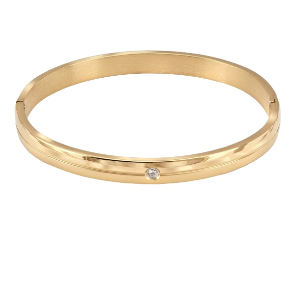 PULSERA ACERO BAÑO ORO BRILLO 50 X 60 X                                                             