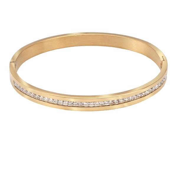 PULSERA ACERO BAÑO ORO BRILLO 50 X 60 X                                                             