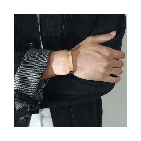 PULSERA ACERO CABALLERO DIA DEL PADRE