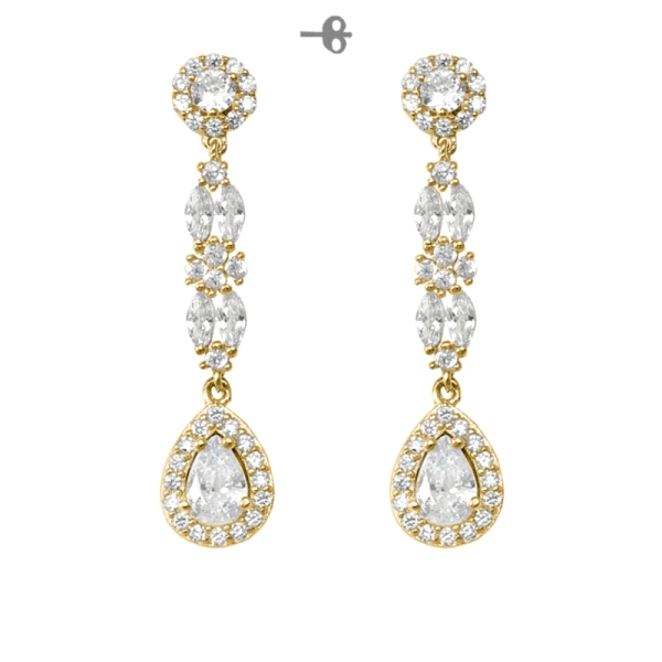 PENDIENTES CLASICOS LARGOS PLATA 1ª LEY                                                             