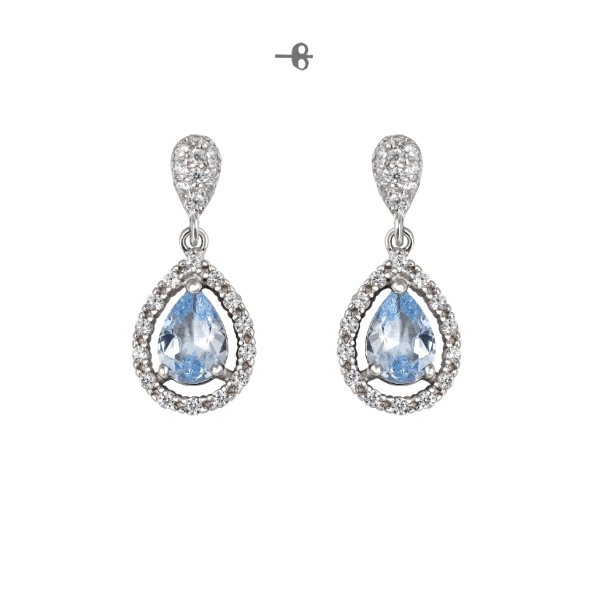 PENDIENTES CLASICOS LARGOS PLATA 1ª LEY                                                             