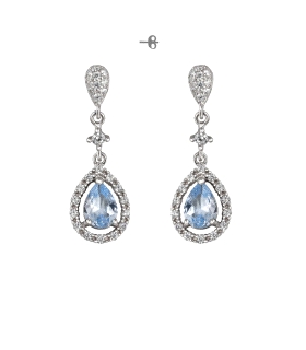PENDIENTES CLASICOS LARGOS PLATA 1ª LEY                                                             