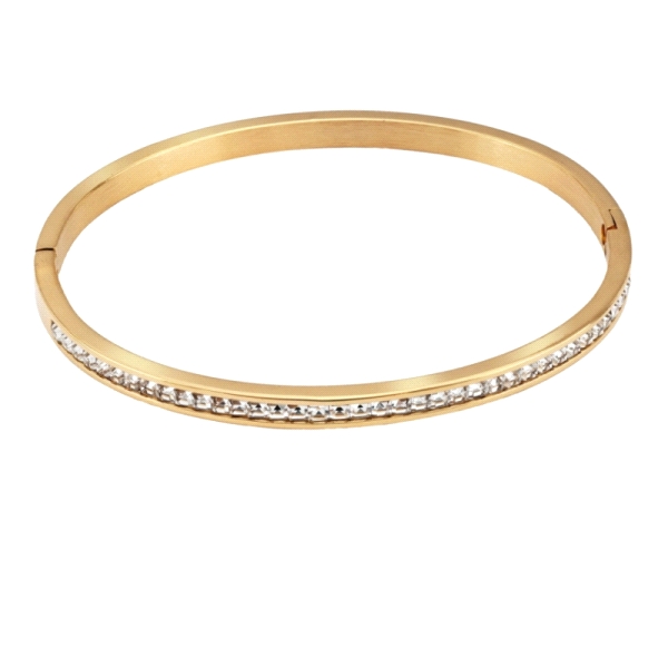 PULSERA ACERO BAÑO ORO  BRILLO 49 X 59 X                                                            