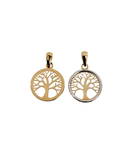 COLGANTE ARBOL VIDA ORO 1ª LEY 12,50 MM                                                             