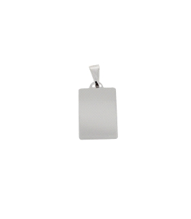 PLACA RECTANGULAR PLATA 1ª LEY 19 X 14 M                                                            