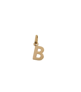 COLGANTE LETRA B ORO 18 KTES. 8.50 X 6 M                                                            